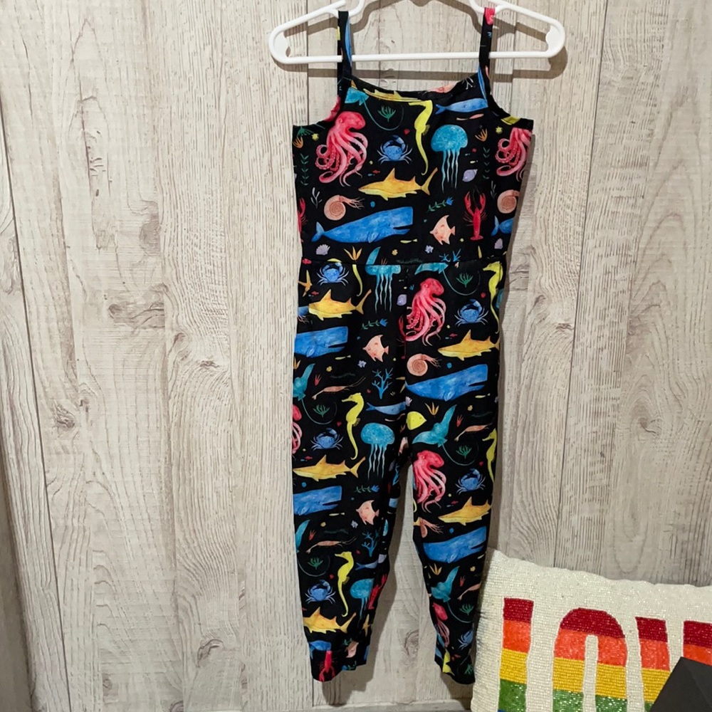 Toddler size 2 sea animal jumpsuit